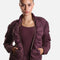 Draped Padded Jacket - PARA CUTE