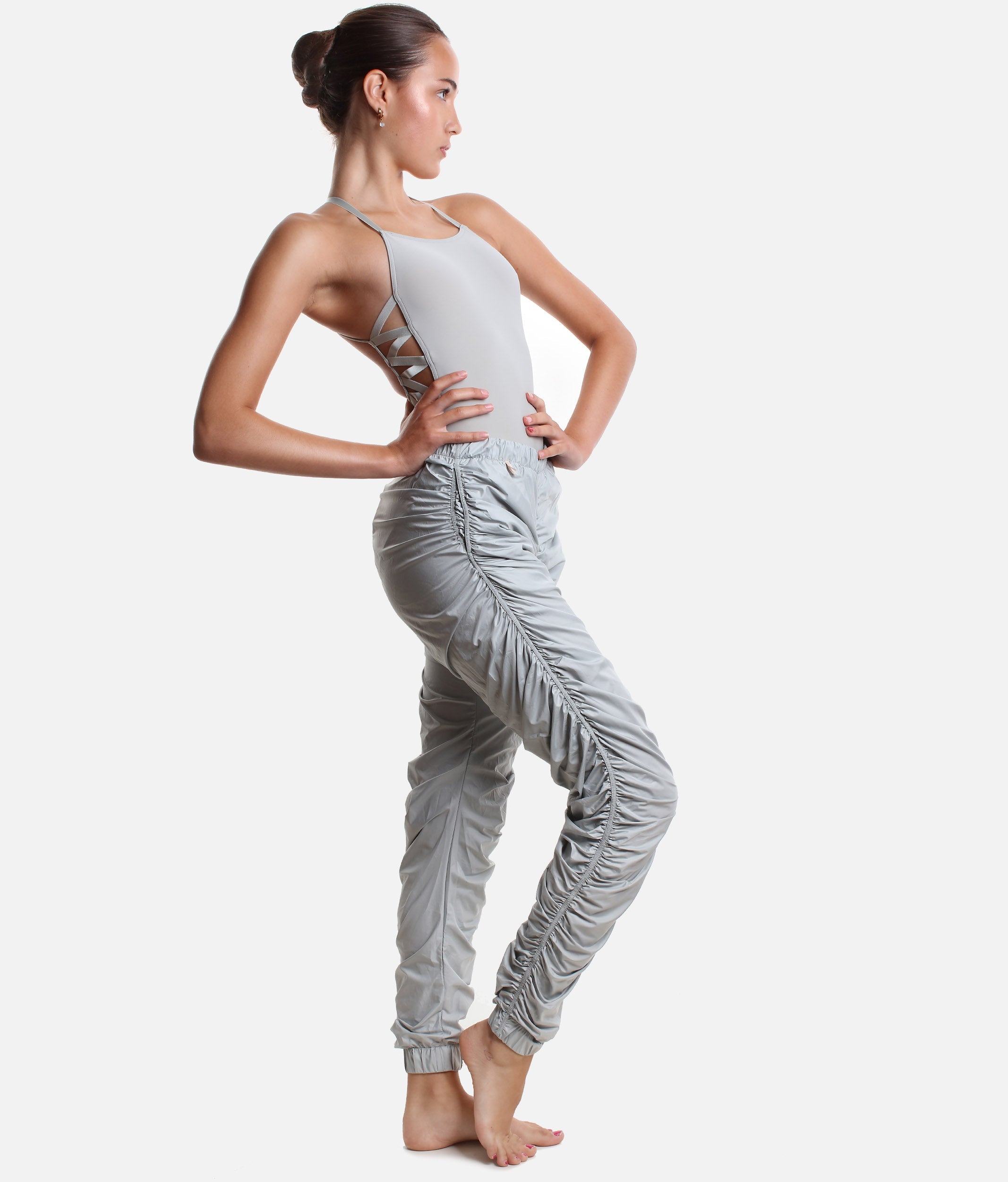 Draped Track Pants - PARA CUTE