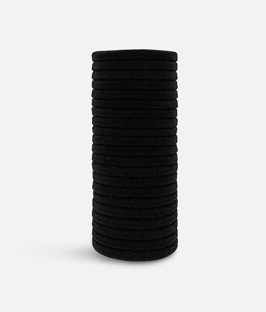 Recycled Nylon HAIR ELASTICS for All Hair Types - Soft, Strong & Stylish