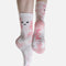 Heart Eyes Mid-Calf Socks - Ultra-Soft Tie-Dye Comfort for Every Step
