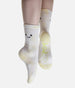 Active Happy Face Socks – Mid-Calf Rise for Gym and Beyond