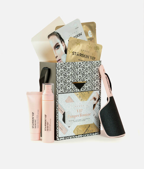 VIP Pamper Routine GIFT SET, Complete Luxury Mask & Foot Care Collection