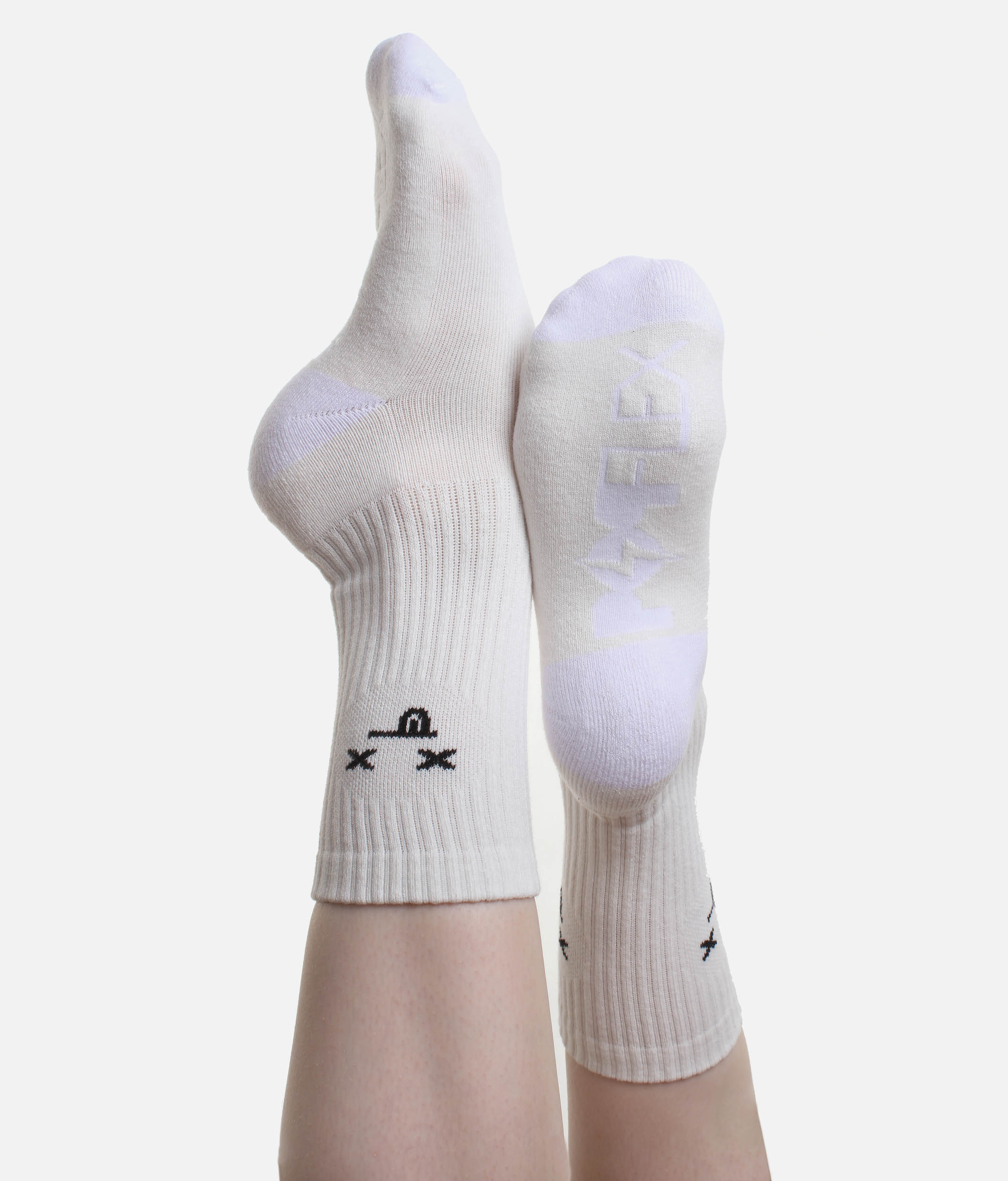 Dead Face Mid-Calf Socks - Bold Design, Cozy Fit