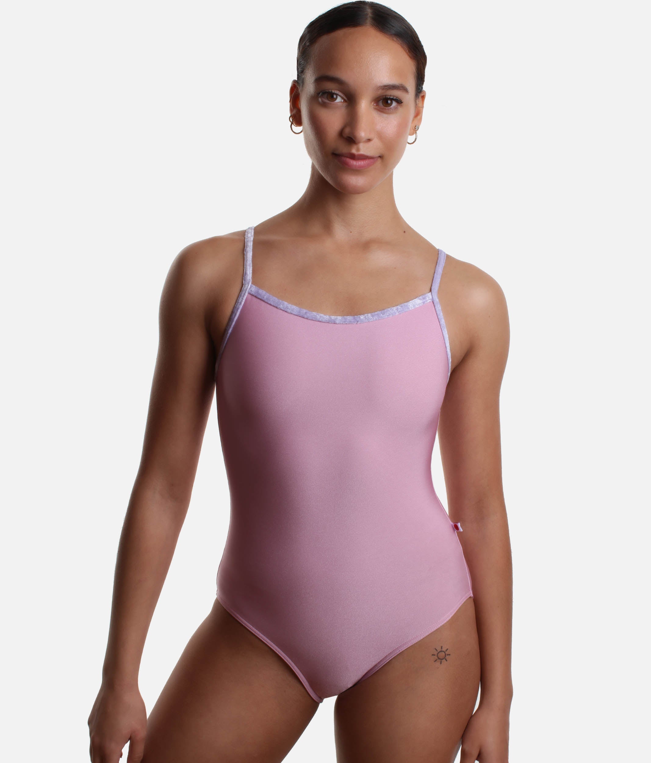 Camisole Dance Leotard, High Cut Leg - MARISA