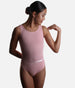 Girls Scooped Neck Ballet Leotard With Belt, RAD Exam Approved - JUNE / AIMIEE
