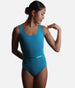 Girls Scooped Neck Ballet Leotard With Belt, RAD Exam Approved - JUNE / AIMIEE