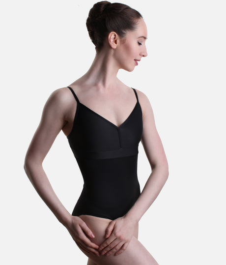 AKIA Camisole Leotard with Sculpting Compression - Vitalité Collection