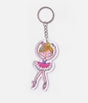 Ballerina Acrylic Keyring for Kids - AKEY05