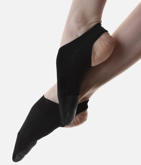 Half-Sole Compression Dance Socks, Targeted Support - ALPHA SHOCKS with TRACTION