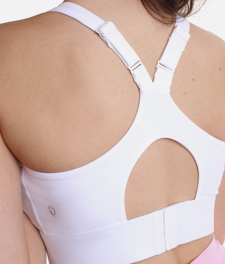 Adjustable High Neck Sports Bra for Pilates, Yoga & Daily Movement - AMBITION BRA