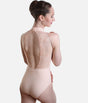 High Neck Dance Leotard, Lace Details - AMELIE