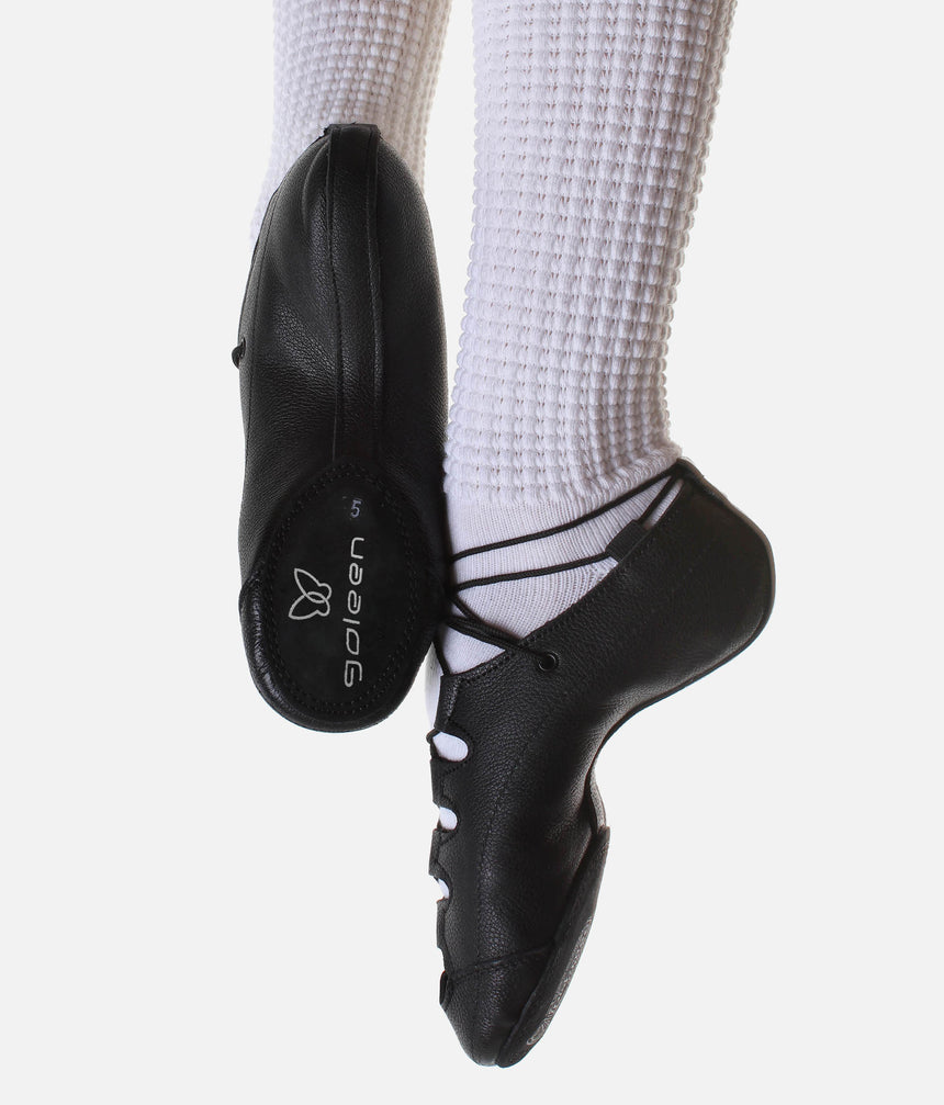 Children's Irish Dancing Pumps, Soft Leather, Split Sole Design - AOIFE PRO