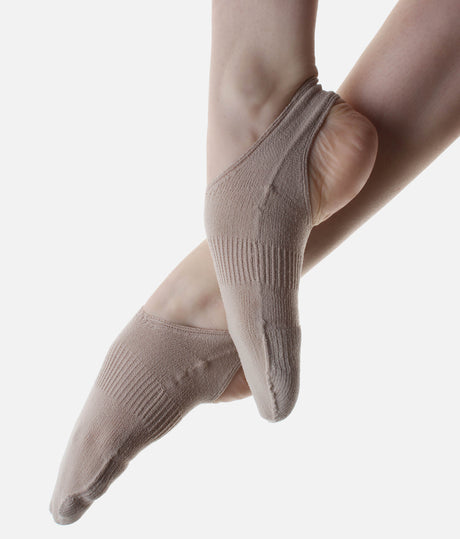 Half-Sole Compression Dance Socks, Targeted Support - ALPHA SHOCKS with TRACTION