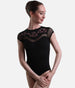 Open Back Cap Sleeve Leotard for Ballet & Dance - ARLETTE
