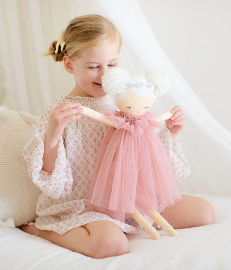 Blush Silver Ava Angel, Soft Doll - N11316BS