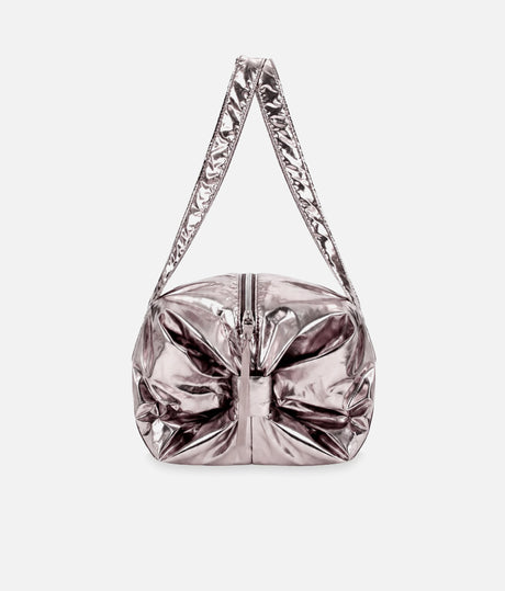 Large Metallic Ballet Bag • Copper Pink Duffle, Lightweight - B0233NB