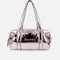 Large Metallic Ballet Bag • Copper Pink Duffle, Lightweight - B0233NB