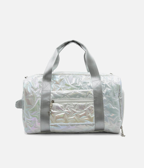 Metallic Star Duffle, Dance Bag With Shoe Pocket - B323