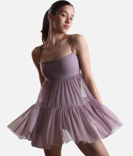 PIROUETTE BABYDOLL DRESS, Built-In Shorts, Pockets & Adjustable Straps