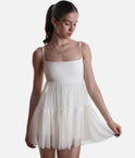 PIROUETTE BABYDOLL DRESS, Built-In Shorts, Pockets & Adjustable Straps