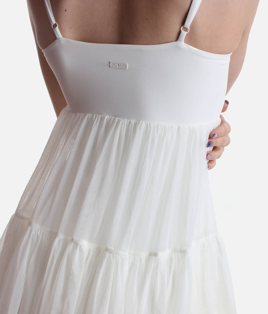 PIROUETTE BABYDOLL DRESS, Built-In Shorts, Pockets & Adjustable Straps