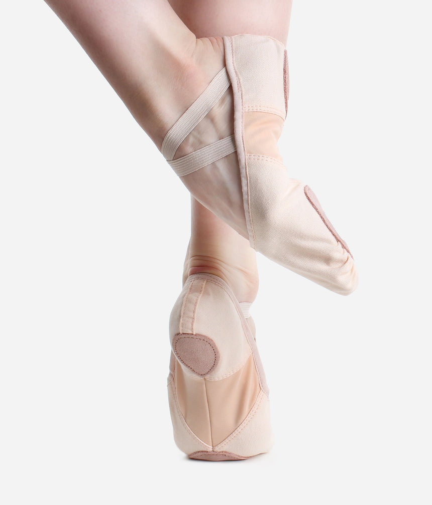 Canvas Split-Sole Ballet Shoe - BAE 13