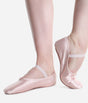 Children’s Satin Ballet Shoes, Full Sole, Pre-Sewn Elastic, Ideal for Beginners - BAE16