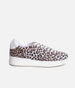 Groovies BALI Dance Sneakers, Leopard Style with Spin Sole