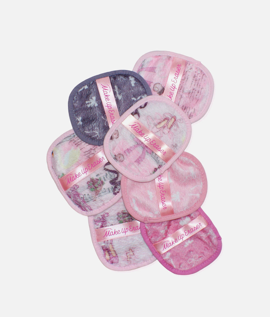 Ballet Core MakeUp Eraser 7-Day Set with Pointe Shoe Case