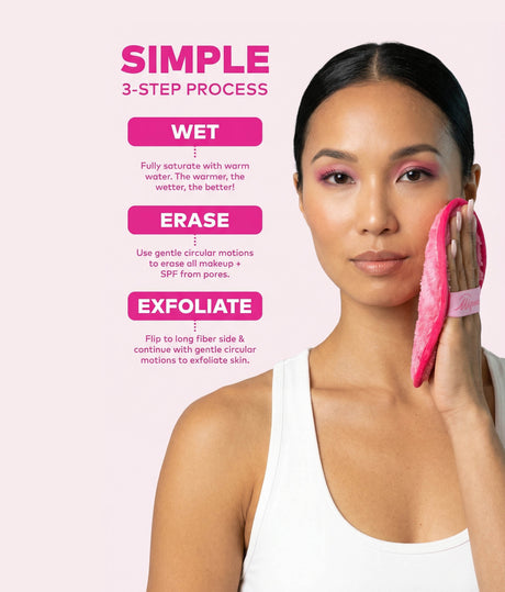 Ballet Core MakeUp Eraser 7-Day Set with Pointe Shoe Case