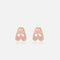Girls Enamel Stud Earrings, Ballet Shoes - Cutie