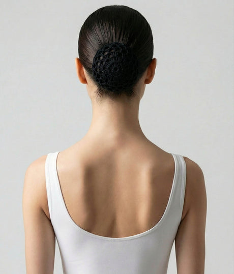 Crochet Ballet Bun Cover - E8956