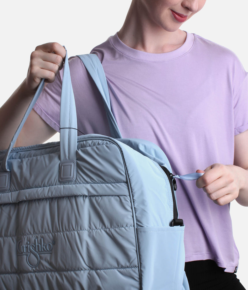 Large Duffel Dance Bag, Spacious & Stylish with Wet/Dry Compartments - BC001