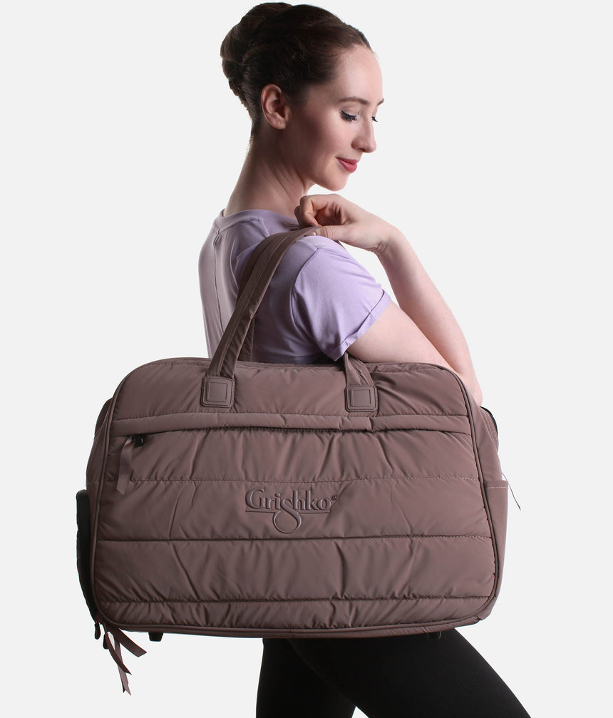 Large Duffel Dance Bag, Spacious & Stylish with Wet/Dry Compartments - BC001