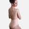 V-Neckline Dance Leotard, Elegant Dancewear with Lace Back - BERTILL
