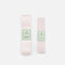 Bunheads rehearsal satin ribbon and elastic in Light Professional Pink, packaged side by side