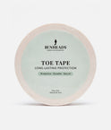 Bunheads Toe Tape roll with a pale green front label showing one size, 40 yards / 36.5m.