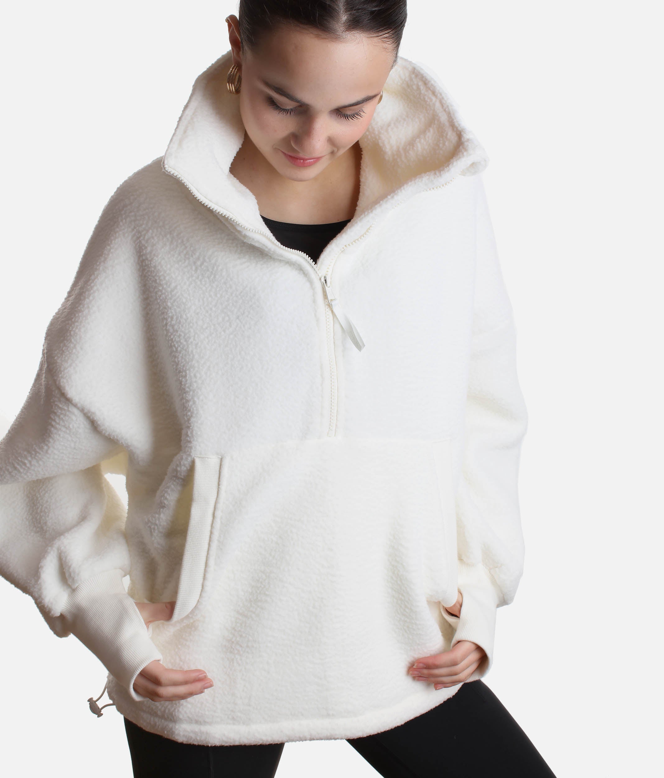 Ice Crem BIG HUG FLEECE - Half Zip Sweater