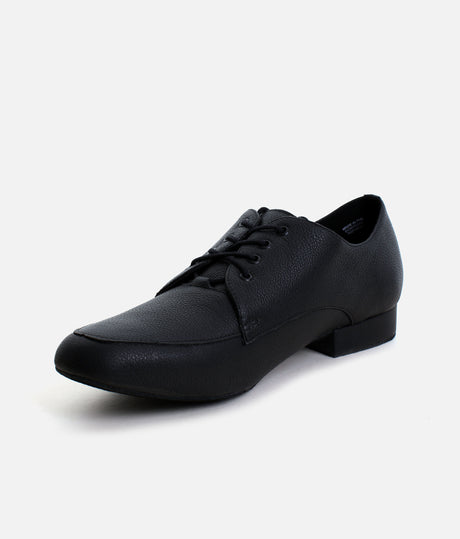 BL102 Robbie Men’s Ballroom Dance Shoes • Black Leather