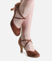 Satin Dance Shoes, Ballroom Shoes - BL156