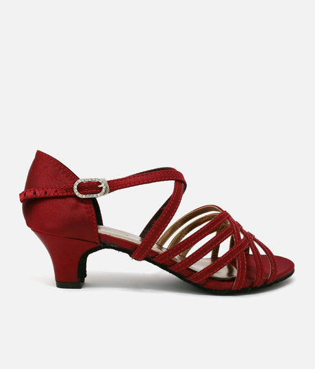 Strappy Satin Ballroom Shoe - BL 180