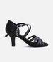 CHA CHA Latin Dance Sandals, 3” Heel Hybrid Sole - BL305
