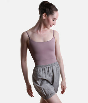 Bullet Pointe Reversible Ballet Warm-Up Shorts - grey