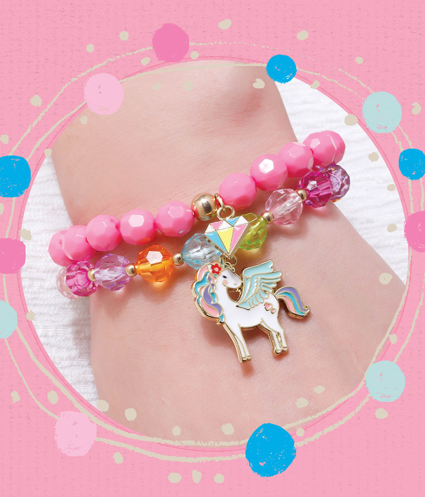 Girls Bracelets, Unicorn Wishes - Darling Duo