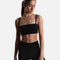 Soft Knit Yoga Bra, Low-Impact & Gentle Everyday Support - RIB BRALETTE