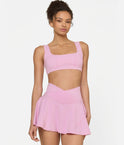 Hourglass Twirl Skort • Crisscross Skort with Pockets
