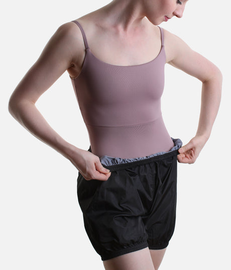 Bullet Pointe Reversible Ballet Warm-Up Shorts