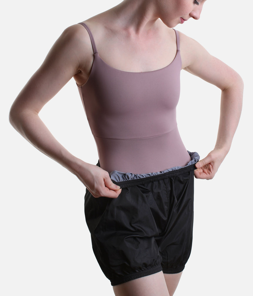 Bullet Pointe Reversible Ballet Warm-Up Shorts