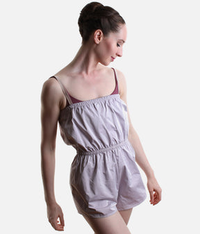 Bullet Pointe Pull-On Micro Romper • Lightweight Ballet Warm-Up