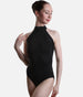High Neck Dance Leotard with Lace Detail & Back Zip - BY07